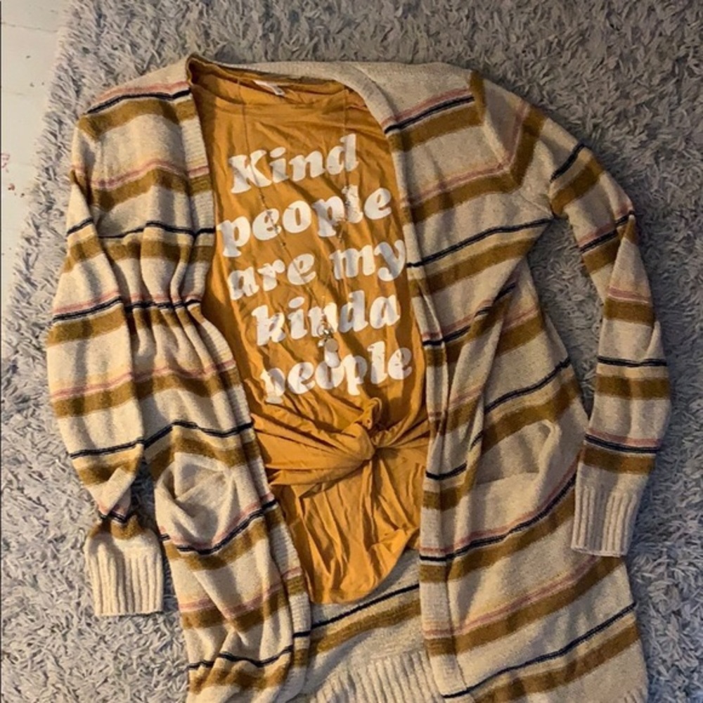 Maurices Mustard Medium Graphic Tee - Picture 2 of 3